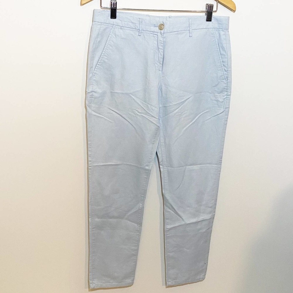 GAP Linen Blend Blue Pants - Great Condition - Women’s Size 2